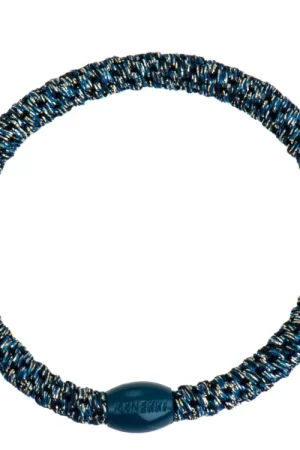 Élastique cheveux Slim Marine Pailleté - Kknekki Bon Marché