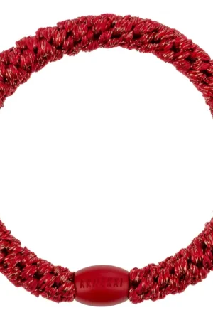 Commander Maintenant Élastique cheveux Rouge Fête - Kknekki