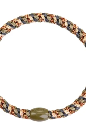 Élastique cheveux Slim Mix Camouflage Or - Kknekki Vente Directe