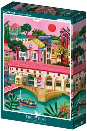 Puzzle Florence 1000 pièces – Pieces & Peace Populaire