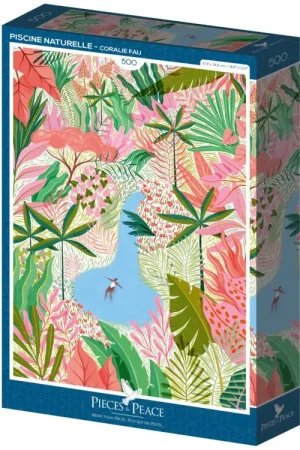 Puzzle Piscine Naturelle 500 pièces – Pieces & Peace Soldes