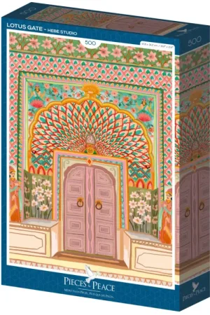 Puzzle Porte du Lotus 500 pièces – Pieces & Peace Vente Directe