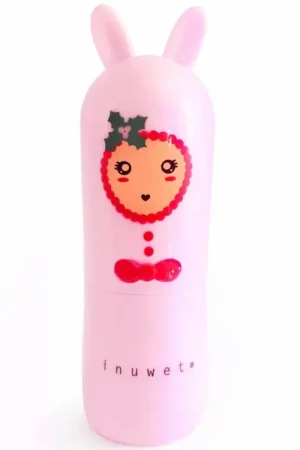 Baume à Lèvres Bunny Rose Noël - Parfum Sucre d'Orge - Inuwet Affaire À Saisir