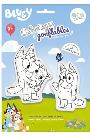 Coloriages gonflables - Bluey - Ara Créative Prix Bas