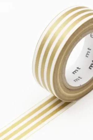 Masking tape washi motif - Lignes dorées Must-Have