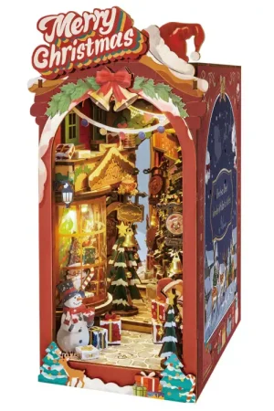 Book Nook - Pièce miniature - Christmas Street - Rolife Satisfait Ou Remboursé