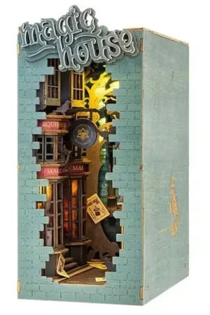 Book Nook - Pièce miniature - Magic House - Rolife Réduction