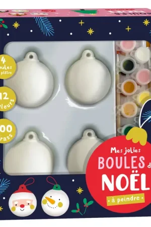 Mes jolies boules de Noël à peindre - 1 2 3 Soleil Prix Cassé