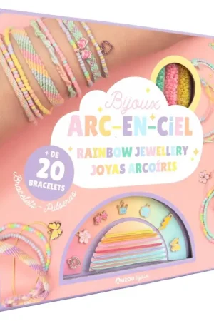 Mes bijoux arc-en-ciel - Bracelets colorés - Auzou Livraison Express