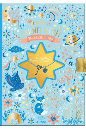 Mon carnet secret bijou scintillant - Auzou Paiement Sécurisé