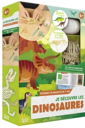 Prix Choc Je découvre les dinosaures - Auzou lab'