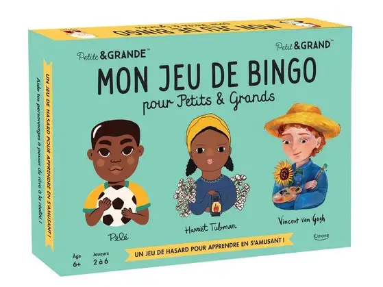 Mon jeu de bingo pour petits & grands - Kimane Expédié Aujourd'hui