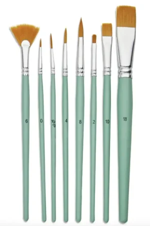Set de 8 pinceaux supplémentaires pour peinture Offre Du Jour