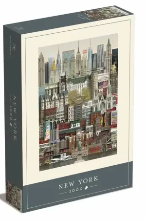 Puzzle 1000 pièces - New York - Martin Schwartz Soldes