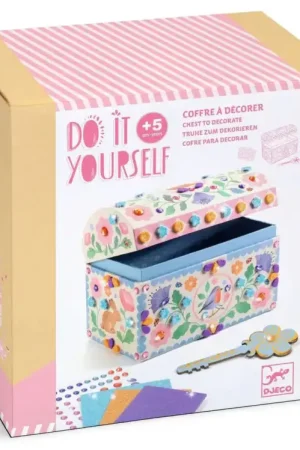 Quantité Limitée Coffret à décorer Précieux trésors - Djeco