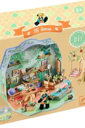 Solde Maison miniature DIY Mi House - Olive - Djeco
