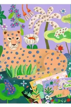 Produit De Marque Peinture 3D Forêt tropicale - Djeco