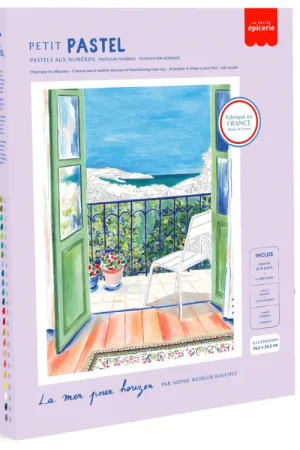 Coffret pastel au numéro - Petit Pastel - La mer pour horizon Usine Directe