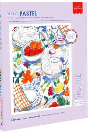 Top Vente Coffret pastel au numéro - Petit Pastel - Comme un dimanche