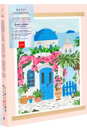 Coffret Petit Diamond - Diamond Painting Greek Island Quantité Limitée