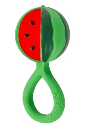 Top Vente Hochet bébé naturel et sensoriel Pastèque - Oli & Carol