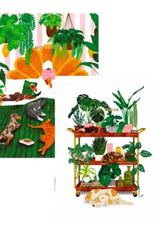 Prix Choc Duo de carnets Life with Pets & Plants A6 - ATWS