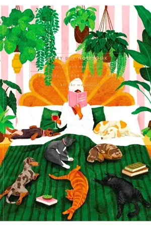 Carnet A5 Life With Pets & Plants - ATWS Vente Flash