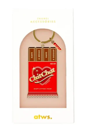 Porte-clés Chocolat Chit chat - ATWS Pas Cher