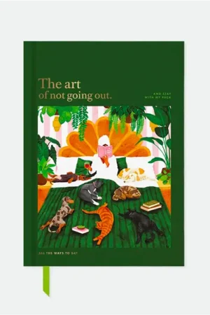 Carnet rigide A5 The art of not going out - ATWS Quantité Limitée
