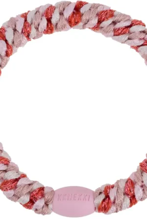 Petit Prix Élastique cheveux Mix rose grenade pailleté - Kknekki