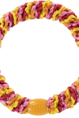 Produit De Marque Élastique cheveux Mix orange soleil - Kknekki