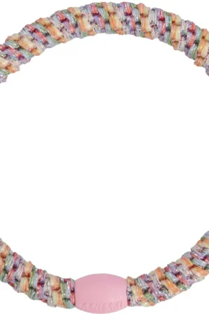 Élastique cheveux Slim Cirque pastel pailleté - Kknekki Bon Plan