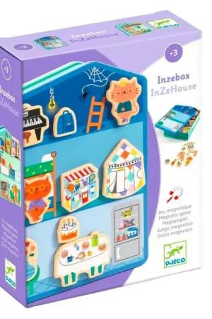 Coffret Maison miniature aimanté InZeHouse -Djeco Dernier Modèle