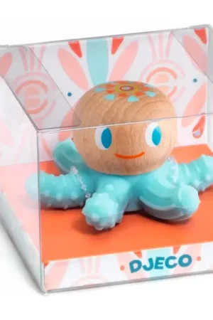 Jouet de dentition pieuvre BabySquidi - Djeco Achat Immédiat