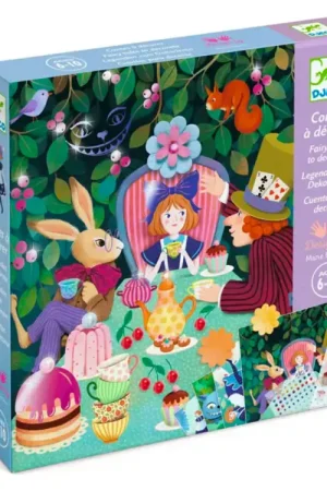 Contes à décorer Au pays des merveilles - Djeco Nouvelle Collection