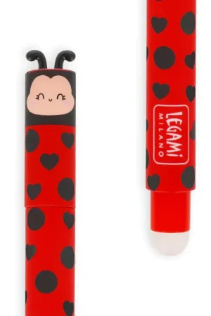 Stylo coccinelle effaçable - Legami Dernier Modèle