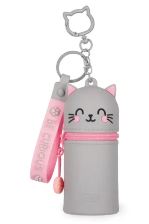 Mini trousse & porte clés Kawaii - Chat Kitty - Legami Commander Vite