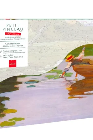 Coffret peinture au numéro - Petit Pinceau - Mâdchen Im Kahn, Curt Herrmann Usine Directe
