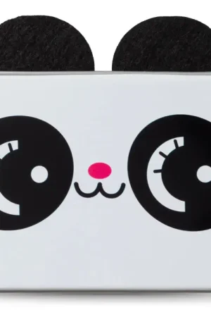 Boîte à souvenirs en métal et feutrine - Panda Haute Qualité