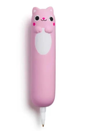 Stylo squishy Chat rose - Jouet anti-stress Prix Promo