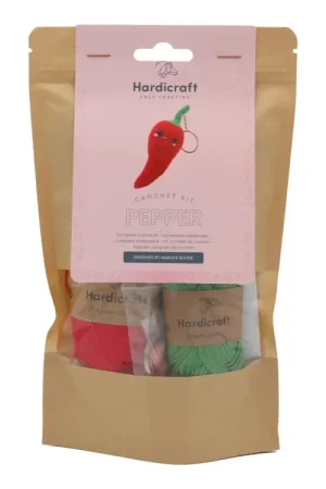 Kit de Crochet DIY porte-clé Piment - Hardicraft Petit Prix