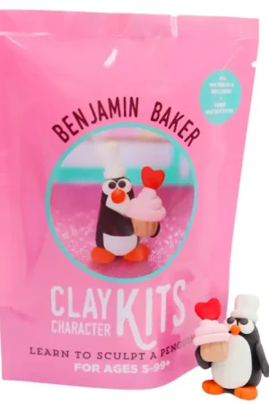 Nouveauté Kit de pâte polymère - Benjamin le pingouin