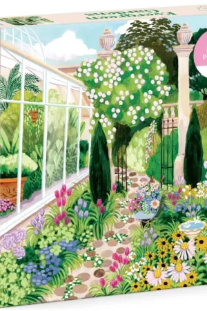 Puzzle Evergreen Gardens - 500 pièces - Galison Super Prix