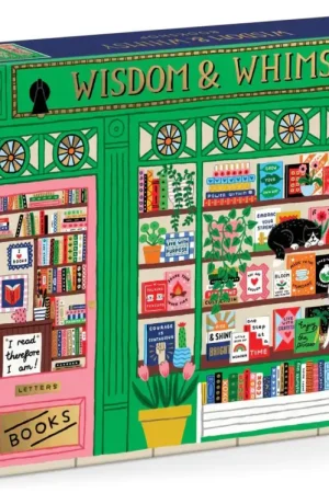 Achetez Aujourd'hui Puzzle Wisdom & Whimsy Bookshop - 1000 pièces - Galison