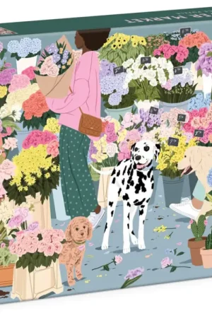 Expédié Aujourd'hui Puzzle Flower Market - 1000 pièces - Galison