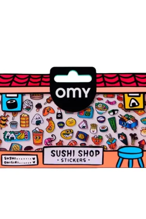 Dernière Chance Fabulous Stickers Boutique - Sushi Shop - OMY