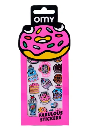 Fabulous Stickers Iconic - Donuts - OMY Produit De Marque