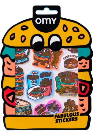 Meilleure Vente Fabulous Stickers Big - Burger - OMY