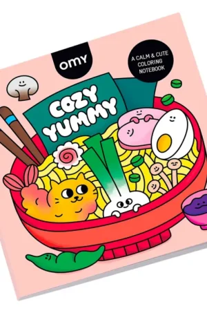 Cahier de coloriage Cozy Yummy - OMY Prix Choc