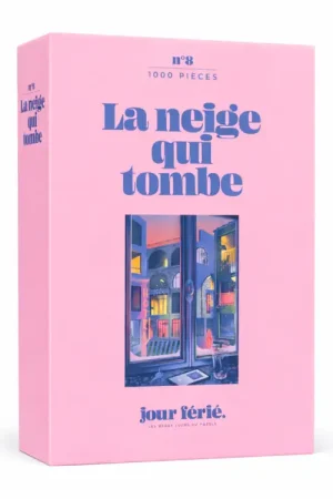 Puzzle La neige qui tombe - 1000 pièces - Jour Férié Vente Flash